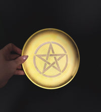 Brass Pentacle Tray