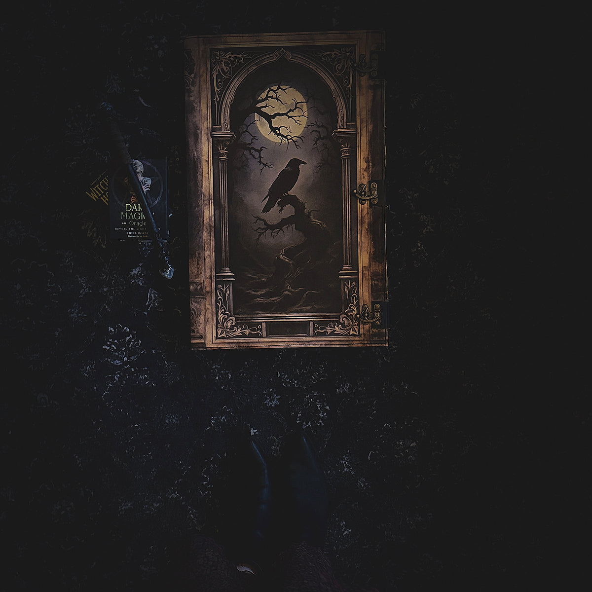 Raven Moon Grand Grimoire | Genuine Leather Ritual Book