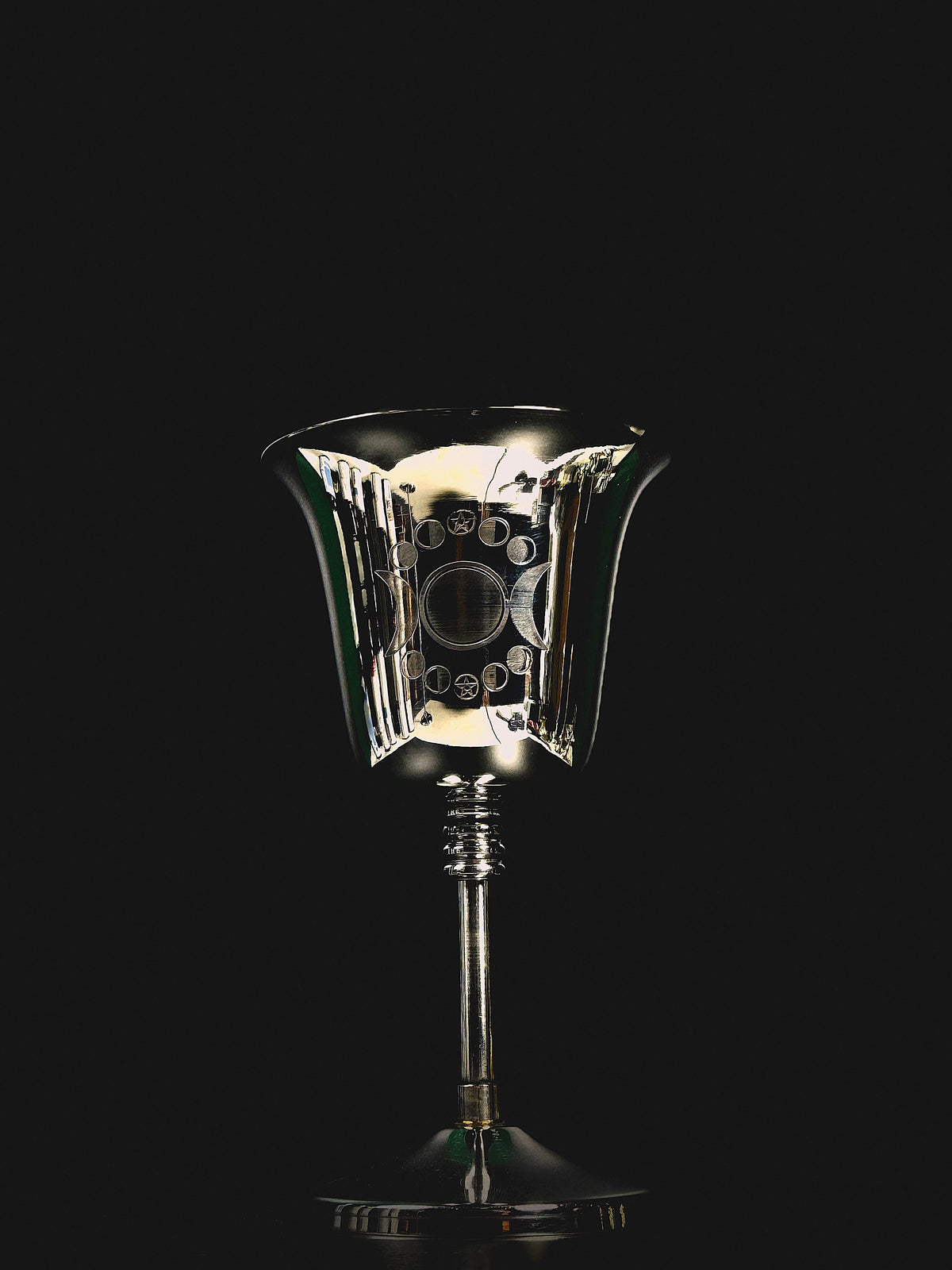 Triple Moon Ritual Chalice — 6 inch
