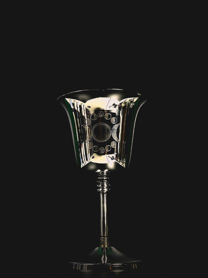 Triple Moon Ritual Chalice — 6 inch