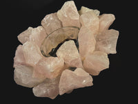 Rose Quartz Tea Light Holder