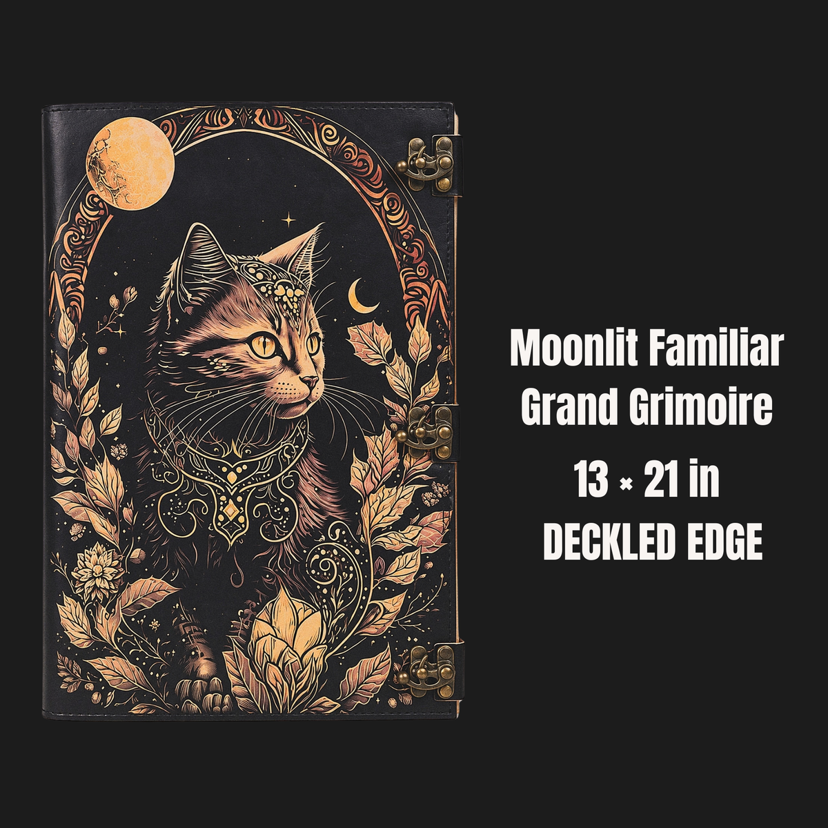 Grand Grimoire Preorder | Oversized Handmade Leather Grimoires