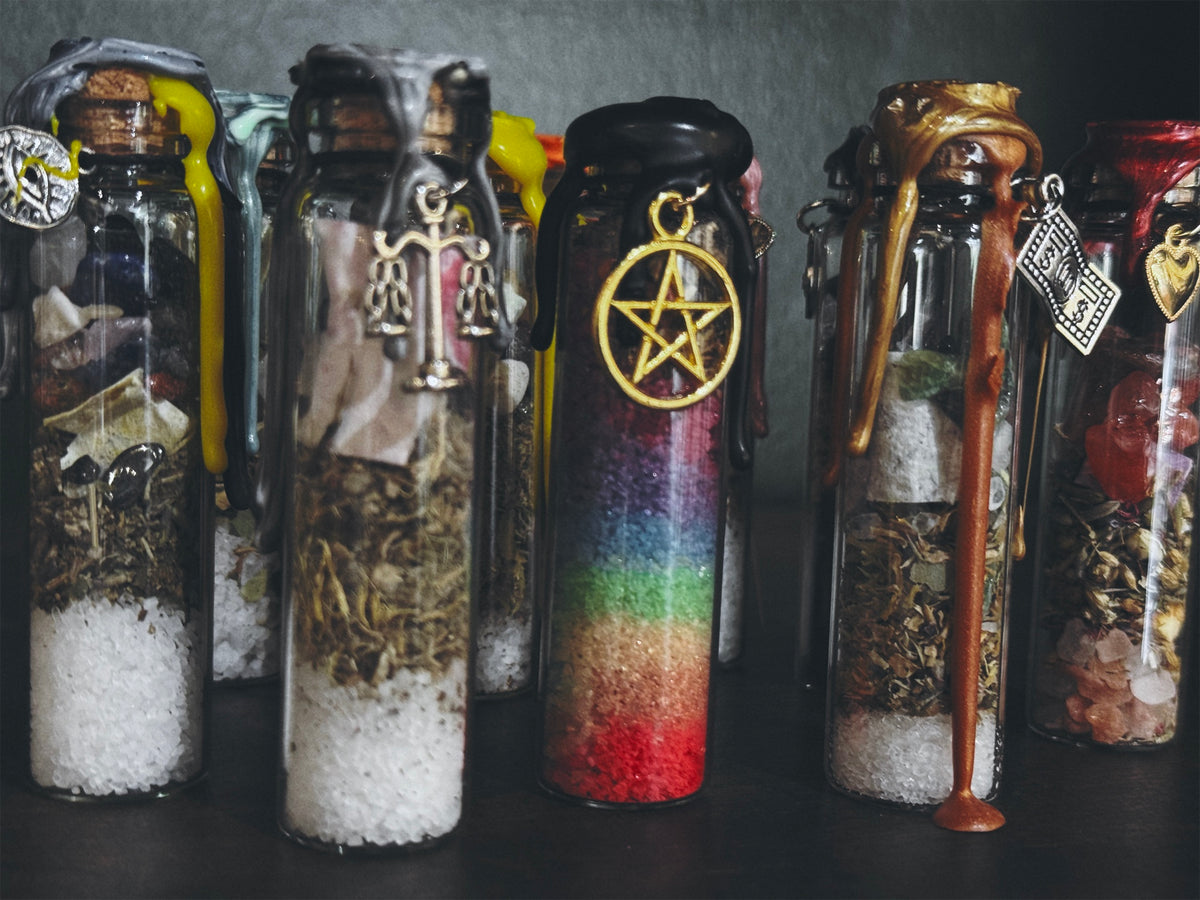Intention Spell Jar – Handcrafted at AlchemyXXII