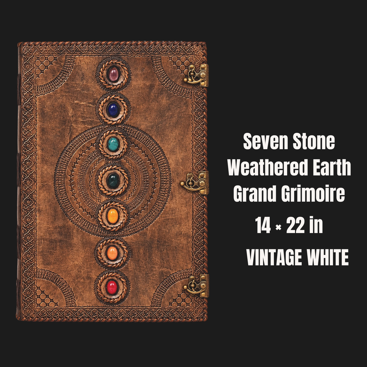 Grand Grimoire Preorder | Oversized Handmade Leather Grimoires