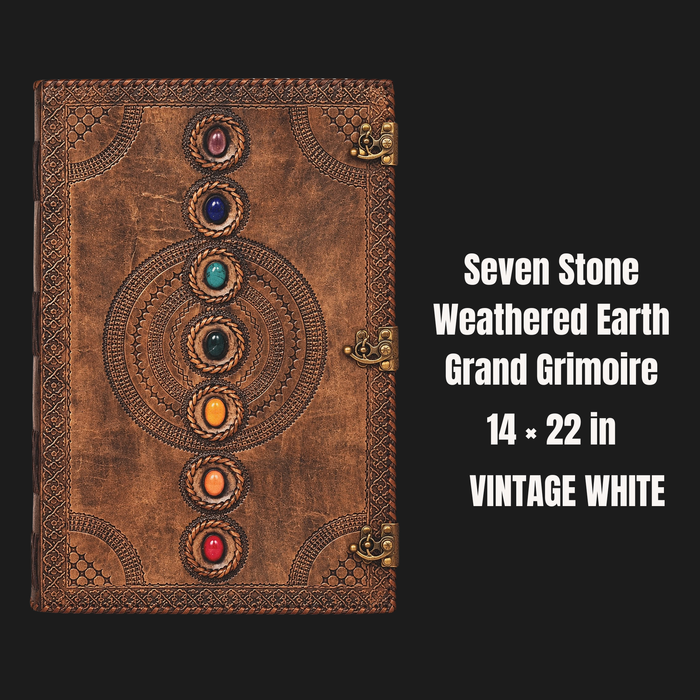 Grand Grimoire Preorder | Oversized Handmade Leather Grimoires