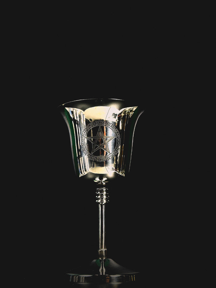 Pentagram Ritual Chalice — 6 inch