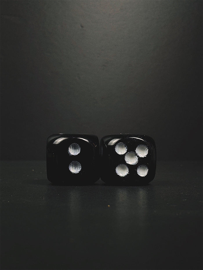 Obsidian Dice Set