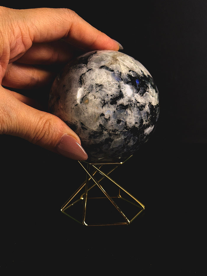 Rainbow Moonstone Sphere