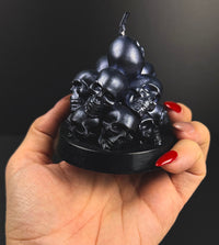 Skull Pile Candle – Black Ritual Candle