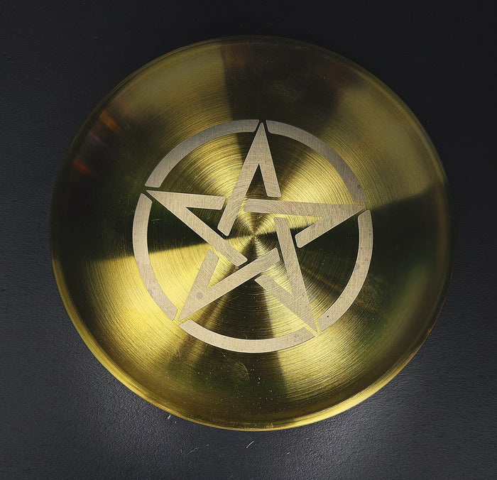 Brass Pentacle Tray