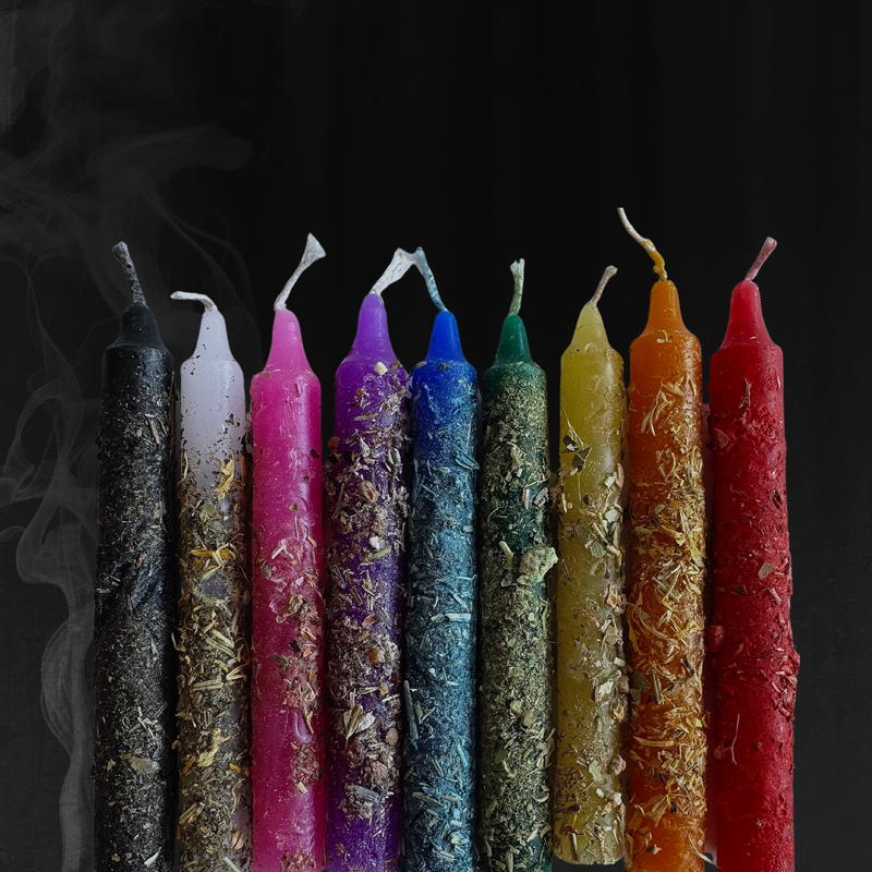 Spell-Infused Ritual Candles