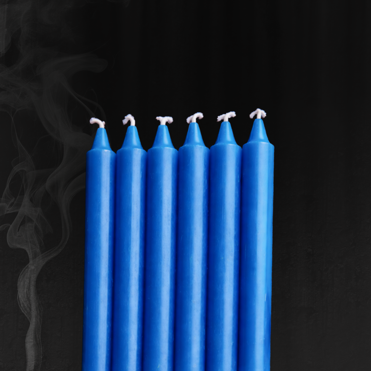 Blue Ritual Candle Pack – Peace + Communication (6 Candles)