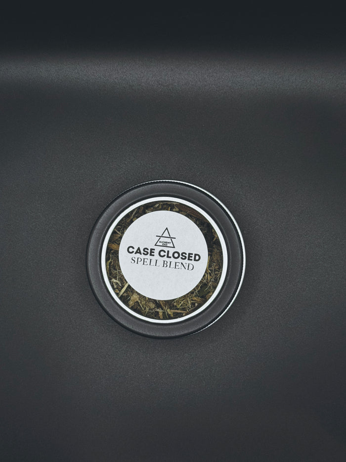 Case Closed Herbal Spell Blend