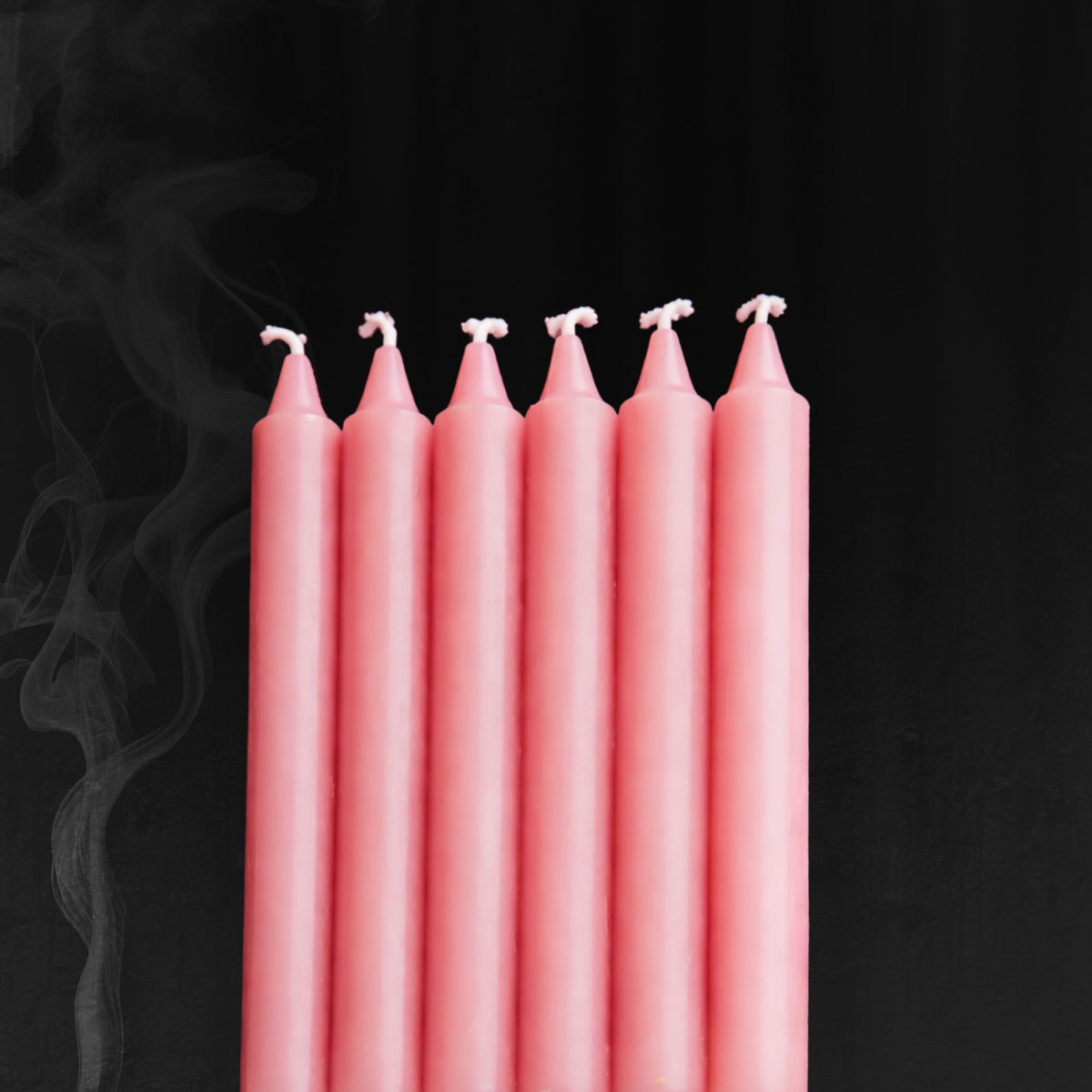 Pink Ritual Candle Pack – Self-Love + Attraction (6 Candles)